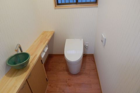 トイレ施工後　写真