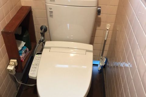 トイレ施工後　写真