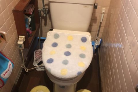 トイレ施工前　写真
